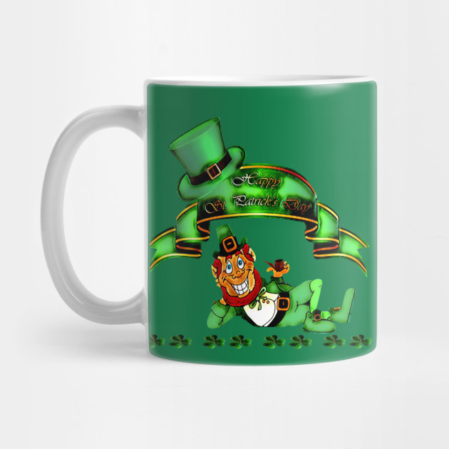 Saint Patricks Day Leprechaun T Shirt for proud Irish Shamrocks